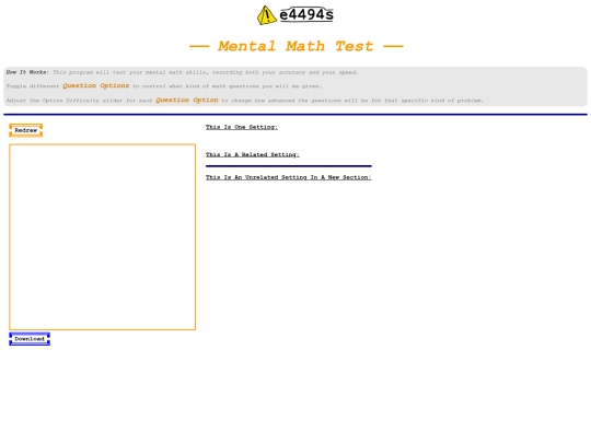mental-math screenshot