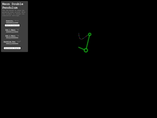 neon-pendulum screenshot
