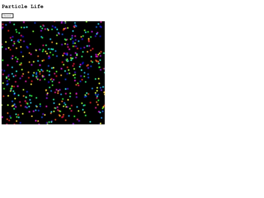 particle-life screenshot