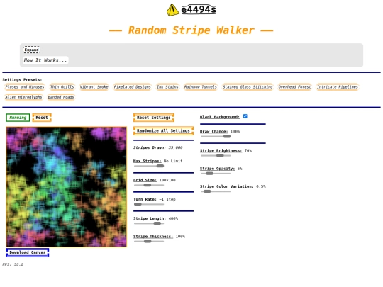 stripe-walker screenshot
