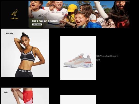 womens screenshot