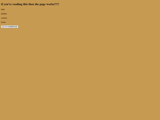 testpage screenshot