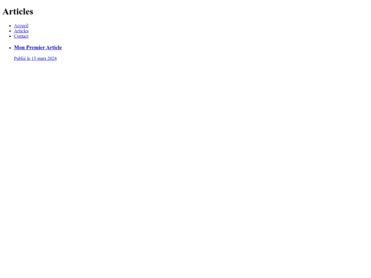 articles screenshot