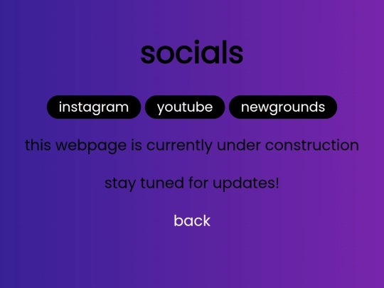 socials screenshot