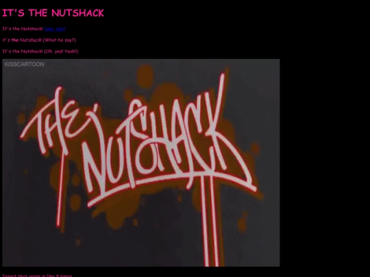 funny/nutshack screenshot