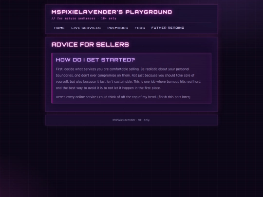 sellerpage screenshot