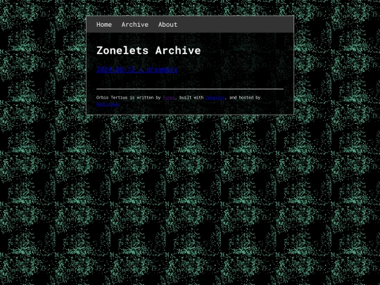 archive screenshot
