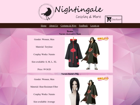 costume screenshot