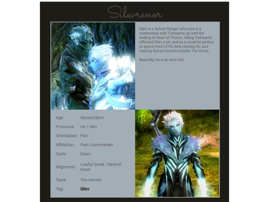 GW2/characters/silevrenor screenshot