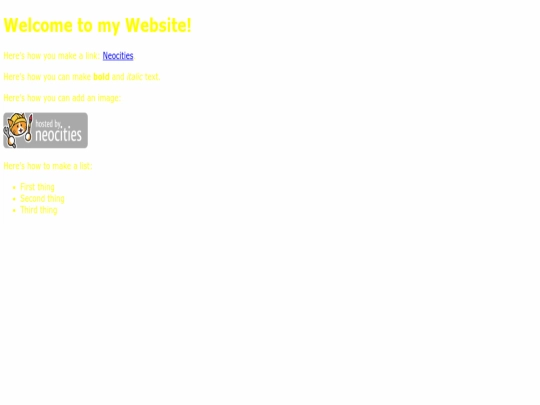 index screenshot