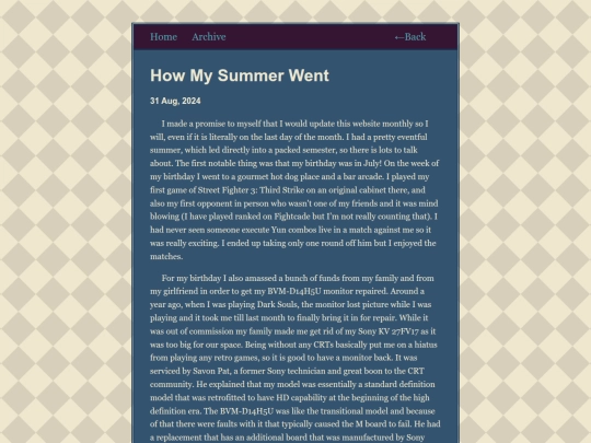 Neocities/blog/posts/2024-08-31-How-My-Summer-Went screenshot