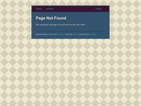 blog/not_found screenshot