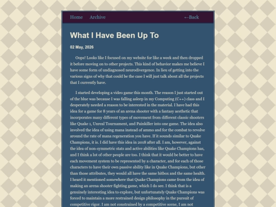 blog/posts/2026-05-02-What-I-Have-Been-Up-To screenshot