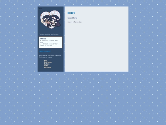 diary screenshot