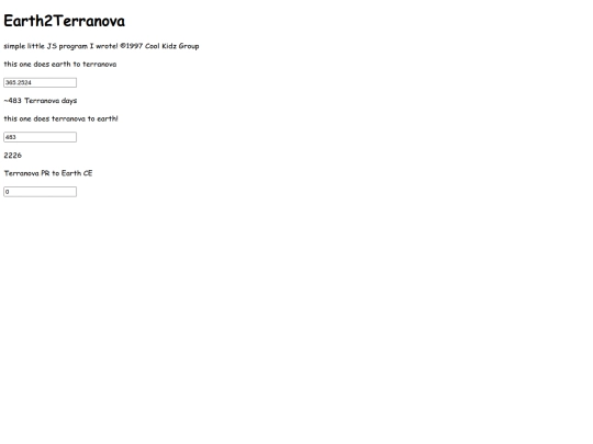 daysndates screenshot