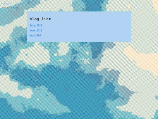 blog screenshot