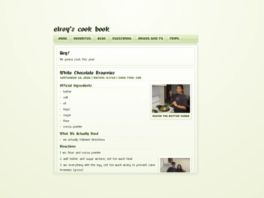 elroy-cookbook screenshot