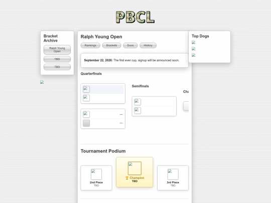 pickleball/bracket screenshot