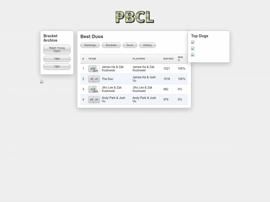pickleball/duos screenshot
