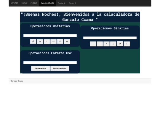 Carrusel/ejercicio_calculadora screenshot