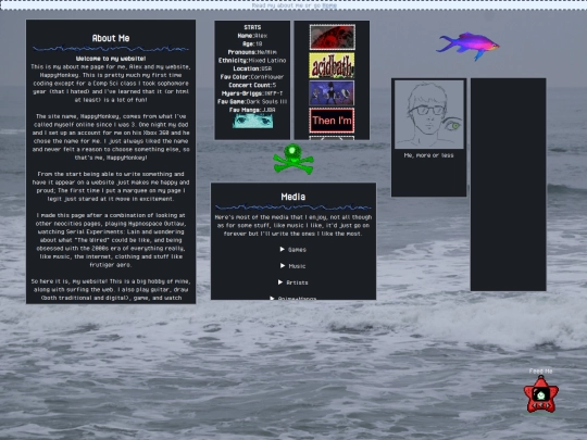 aboutme screenshot