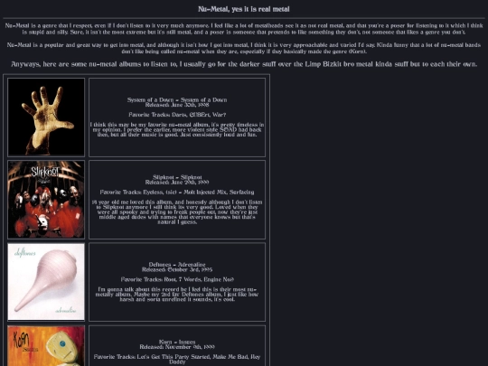 metalall/numetal screenshot