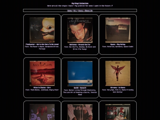 vinyl screenshot