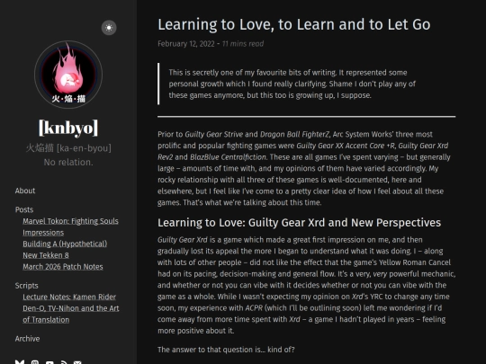 archive/love-learn-let-go screenshot