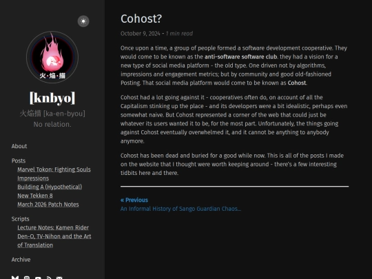 cohost/cohost-archive-intro screenshot