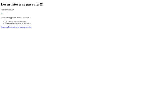 Projet1 screenshot