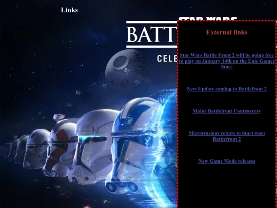 Breakfast/StarWarsLinks screenshot