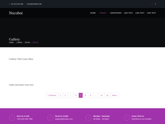 pages/gallery screenshot