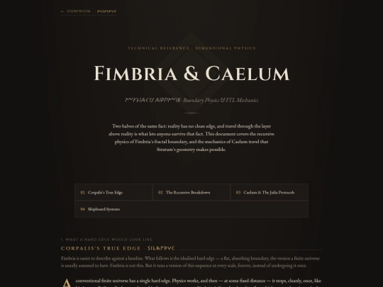 Dominium/Fimbria_Caelum screenshot