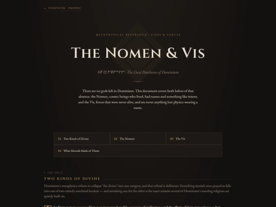 Dominium/Nomen_and_Vis screenshot