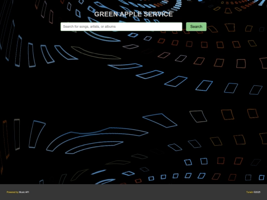 musicapi screenshot