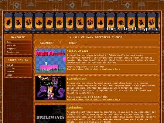projects screenshot