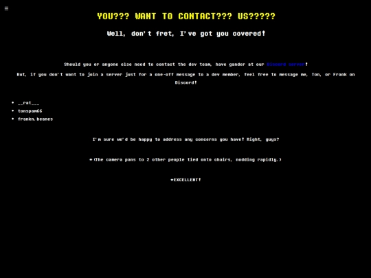 contact screenshot