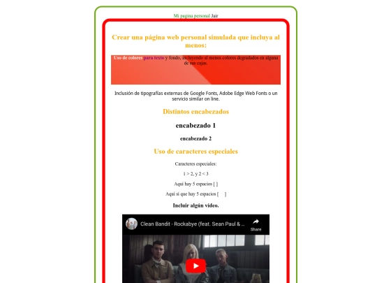 perso/pagina screenshot
