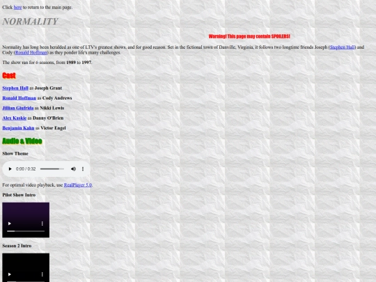 normality_summary screenshot