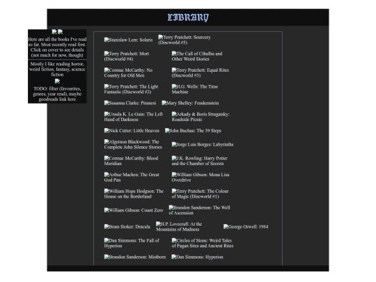 books screenshot