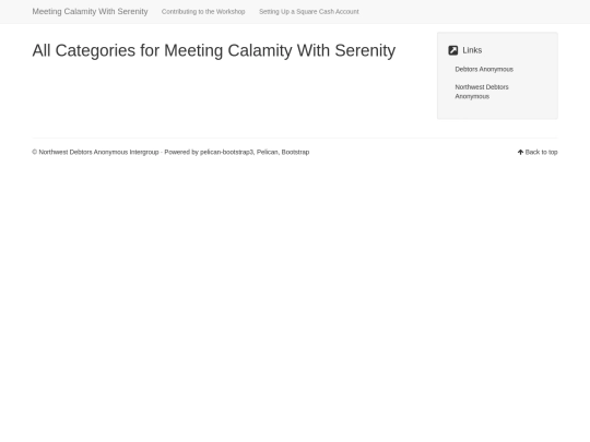 categories screenshot