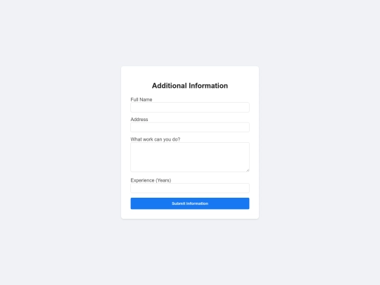 info screenshot