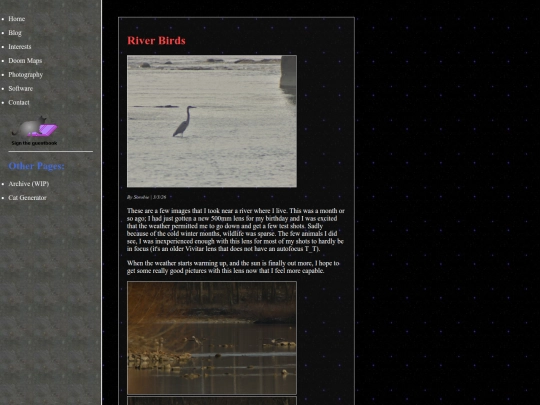 photoPages/riverbirds screenshot