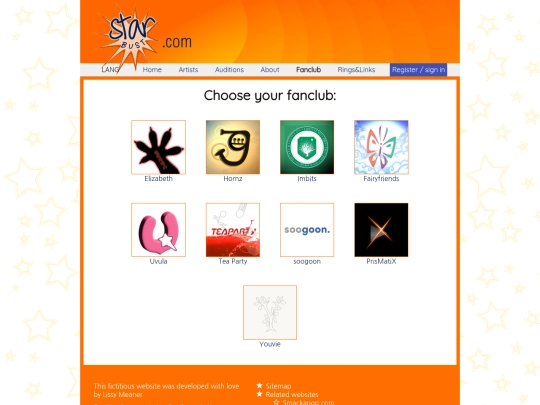 fanclub screenshot