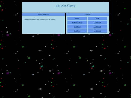 not_found screenshot
