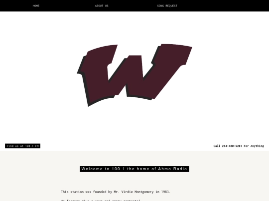 Ahmoradio screenshot