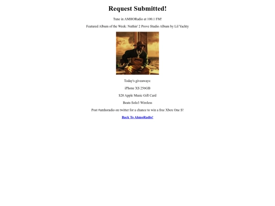 Request screenshot