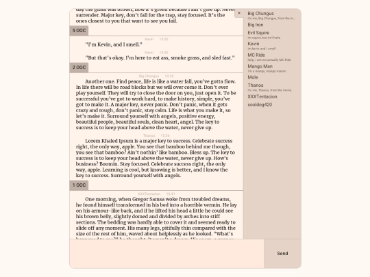 mockup screenshot