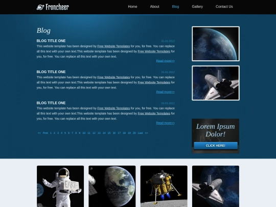 blog screenshot