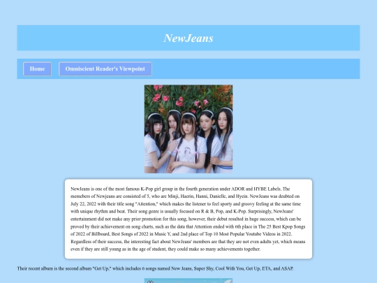 NewJeans screenshot
